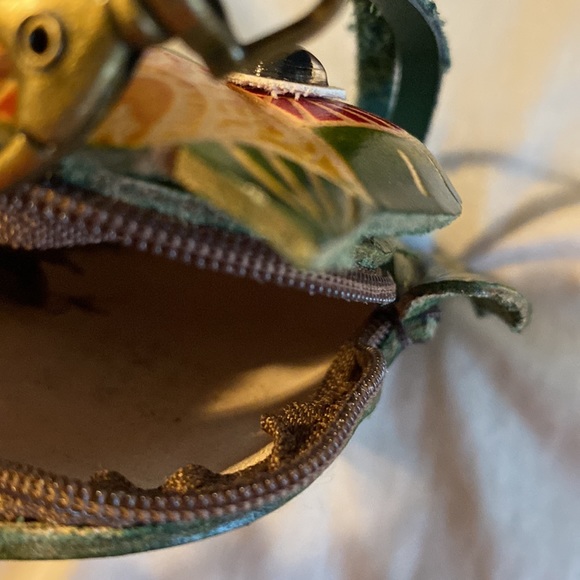 Small owl wristlet coin purse - Picture 4 of 4